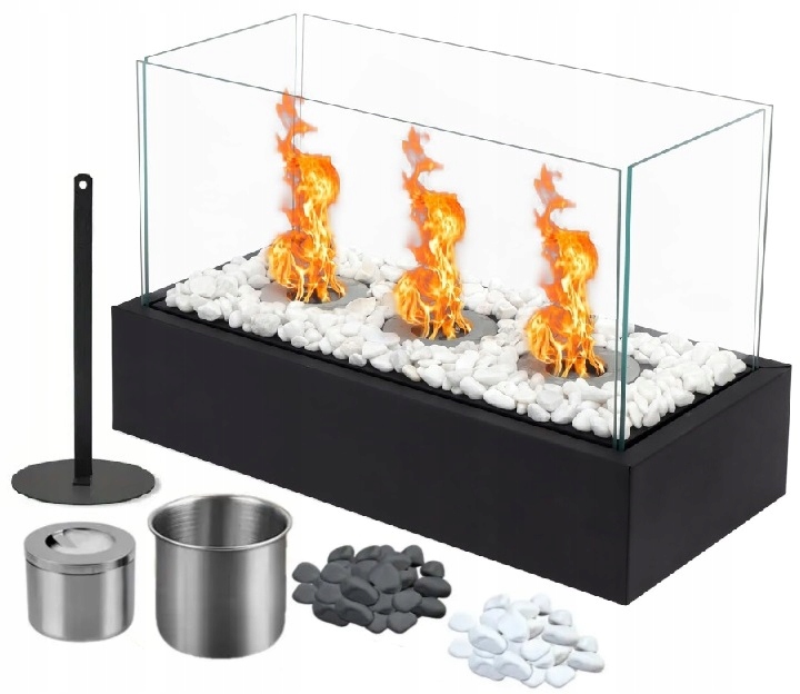 Biokominek wolnostojący 3 paleniska - obrazek 4