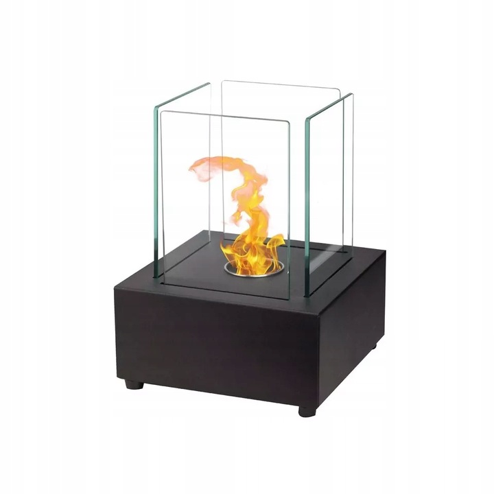 Biokominek wolnostojący kwadrat