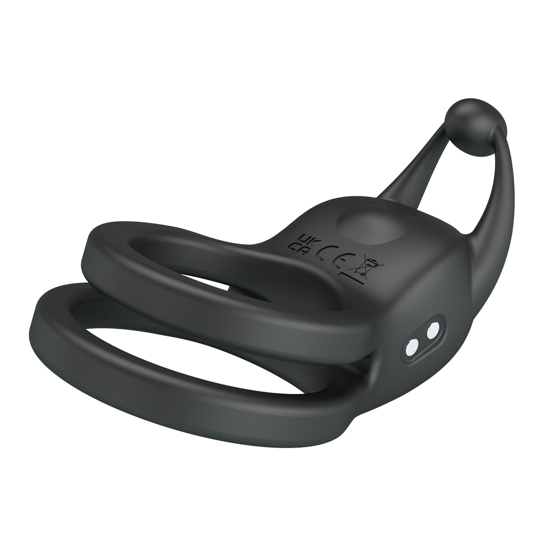 Podwójny wibrujący pierścień na penisa dla par PrettyLove - obrazek 5